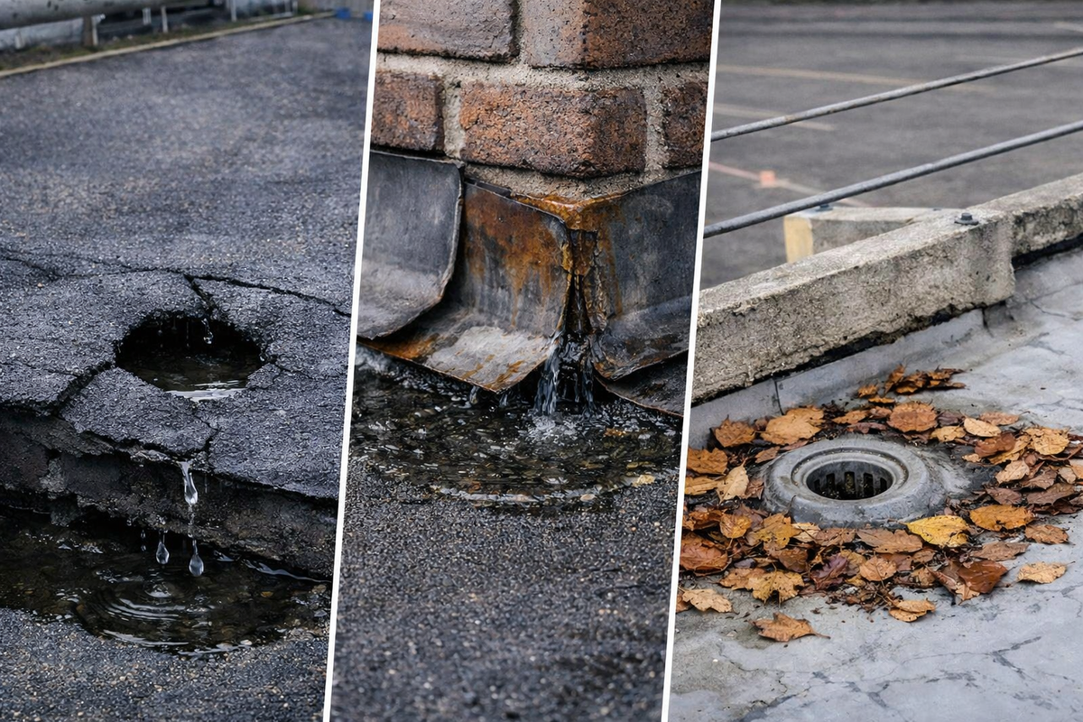 Koji su najčešcći uzroci curenja krova