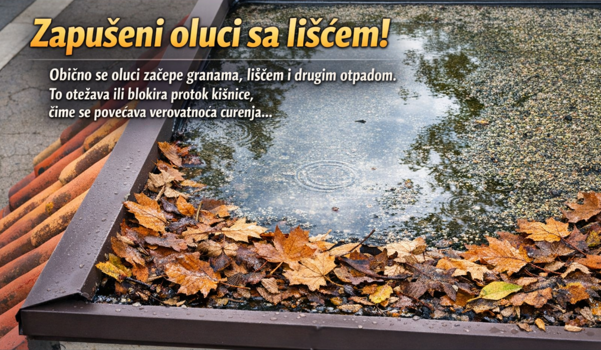 Testiranje curenja krova nakon jake kiše